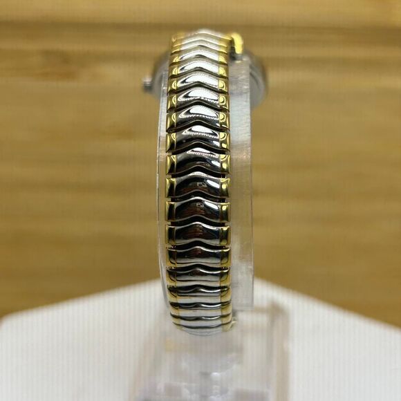 Timex Women's Watch T21854 Quartz Two Tone Stainless Steel Expansion Band 25mm - Picture 4 of 4